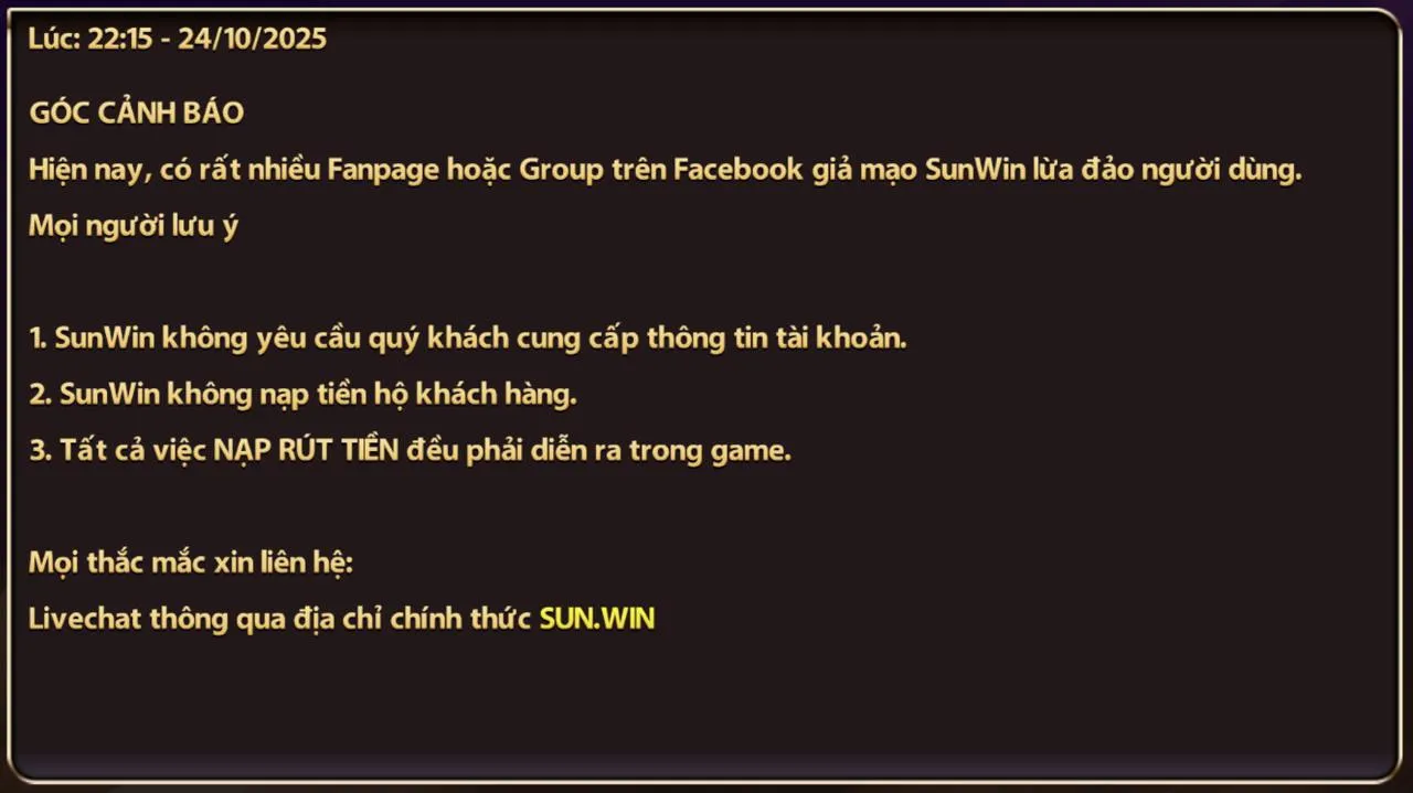 Sunwin chính chủ có gì khác biệt?